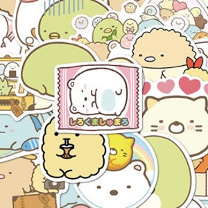 Moving Sumikko Gurashi - LINE Stickers  Kawaii stickers, Cute stickers,  Cute cartoon wallpapers