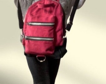 Canvas backpack Unisex backpack, women's backpack, gifts for her, back to school, custom bag, unique bag