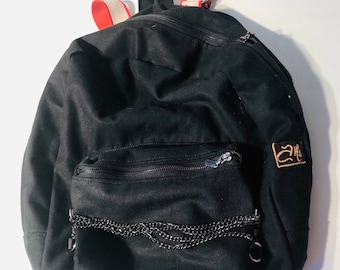 Jean backpack, Punck backpack, women's backpack, gifts for her, back to school, personalized bag, unique bag