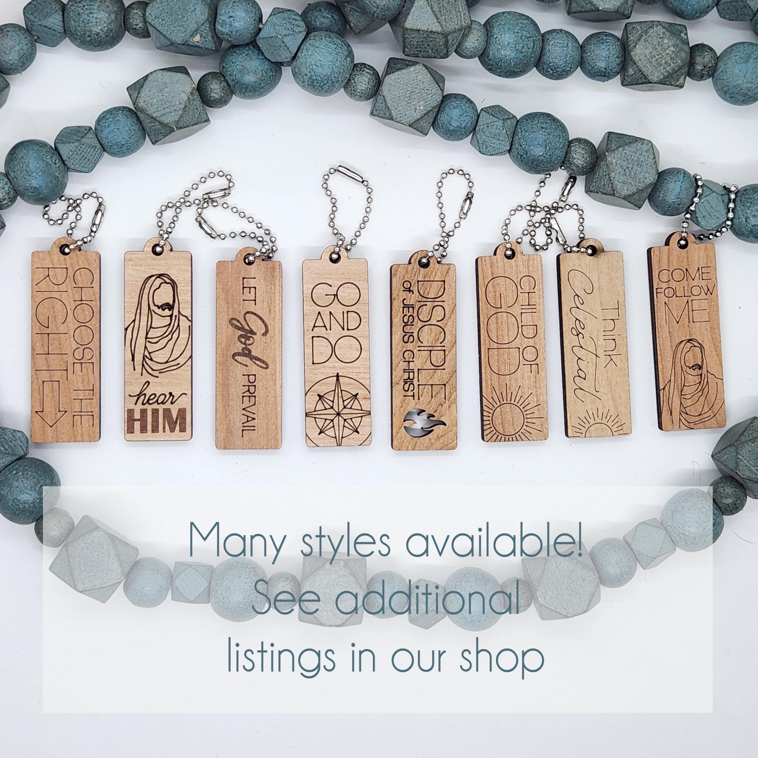 Set of 100, Laser Cut Wood CTR Keychain Set: LDS Primary Theme, Bulk - Etsy