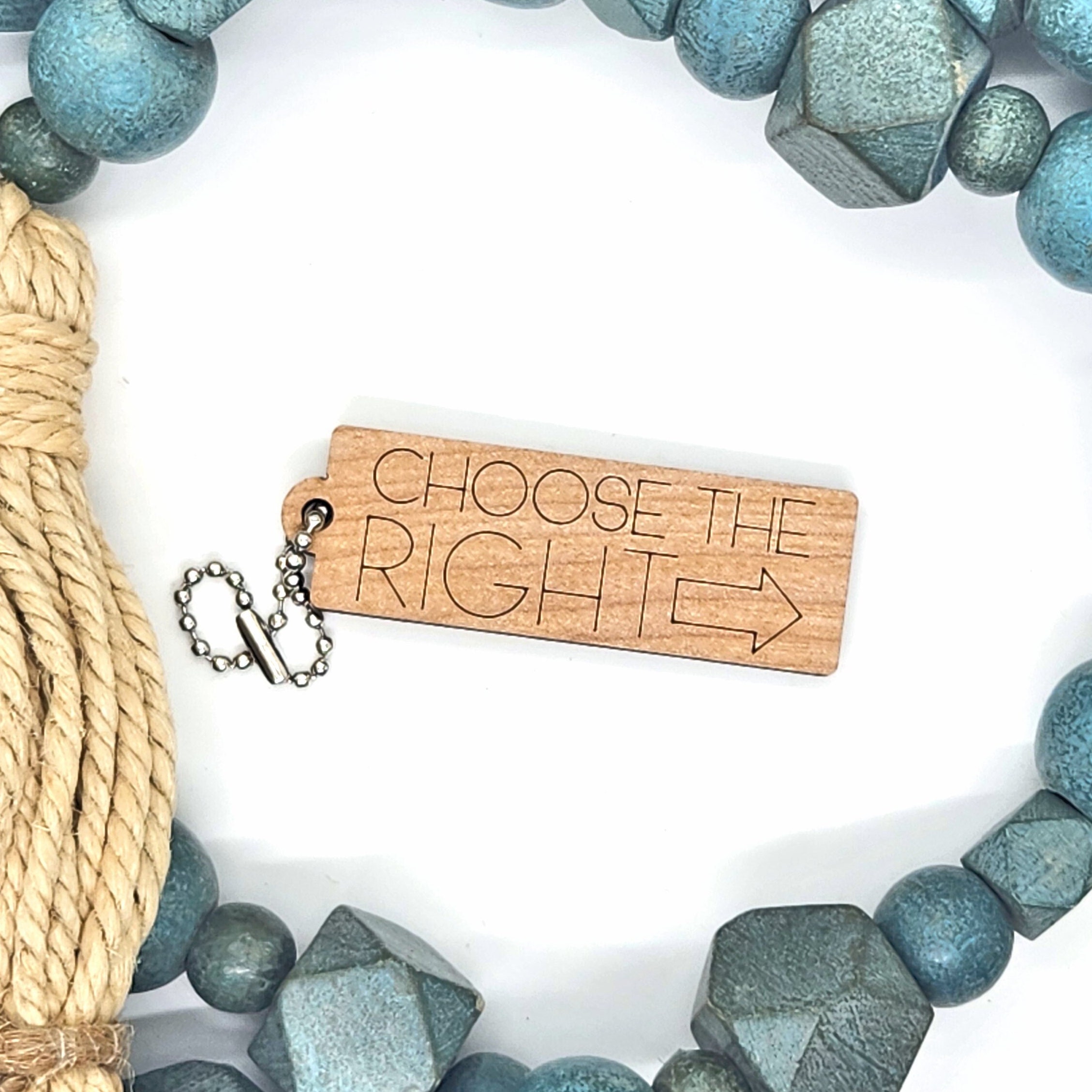 Set of 100, Choose the Right Keychain, Laser Cut Wood Keychain, LDS Primary Theme, LDS Zipper Pull, Laser Engraved, Birthday