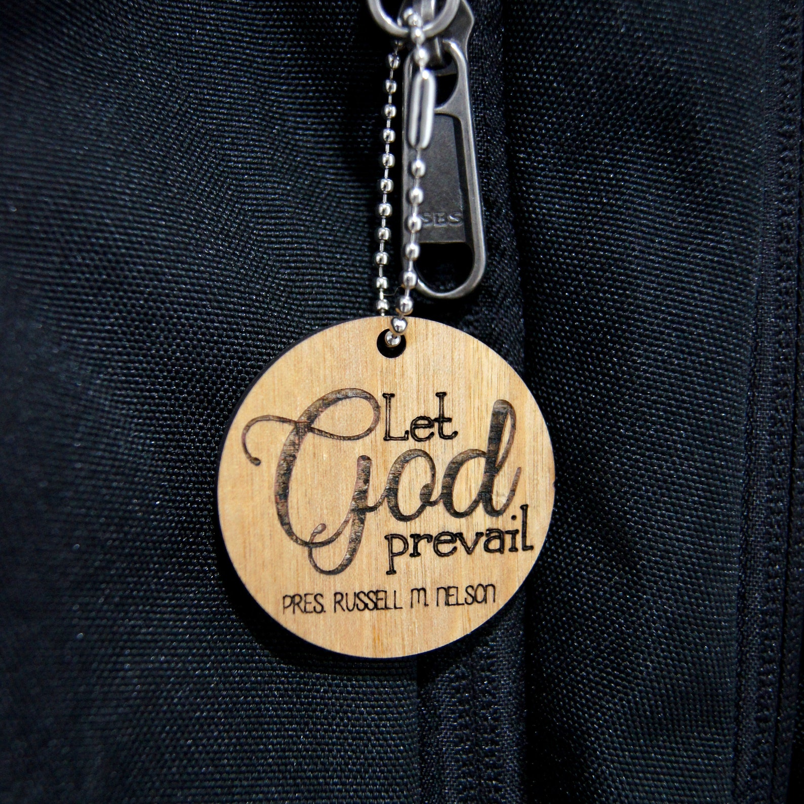 Set of 5 or 10 Let God Prevail Keychain Laser Cut Wood Etsy