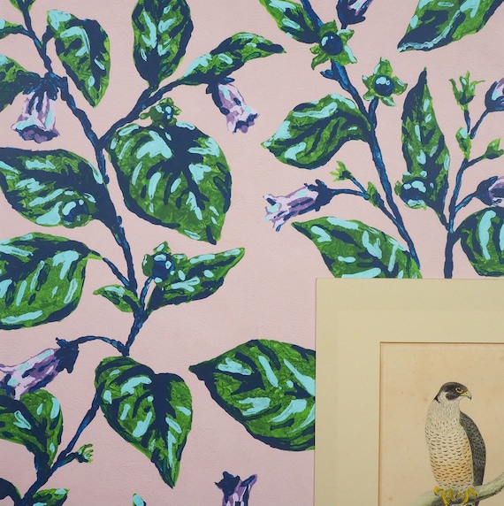 Belladonna Plaster Wallpaper - Etsy