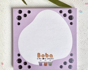 Sticky Note | Boba Post-it® Notes Sticky Notes Memo Pad