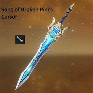 Genshin Impact Song Of Broken Pines Mauszeiger