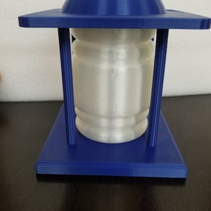 Police Box Light Full (Hollow 3d printed)