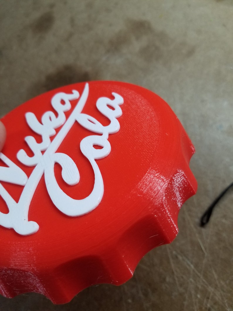 Nuka Cola Bottle Cap 3d Printed | Etsy