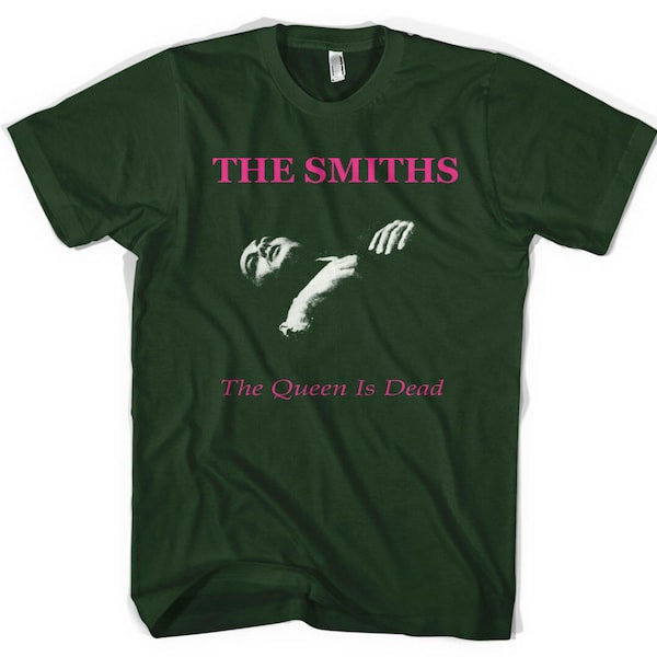 T-shirt Nera The Smiths – The Queen Is Dead, Punk Band, Regalo Unico (taglia 52)