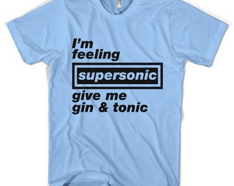 Supersonic Oasis Unisex T-Shirt All Sizes Colours