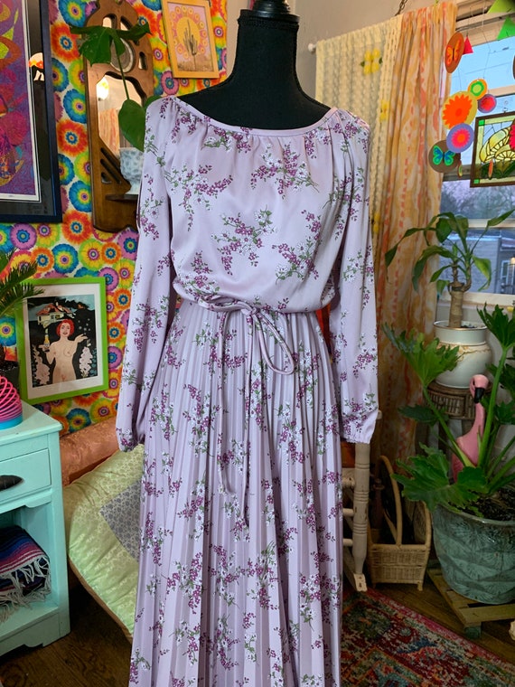 70s JC Penney Floral Dress - image 3