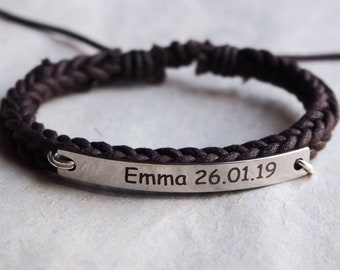 Personalized bracelets, customized bracelet, personalized bracelet, custom relationship bracelets, Engraved partner bracelets, custom gifts