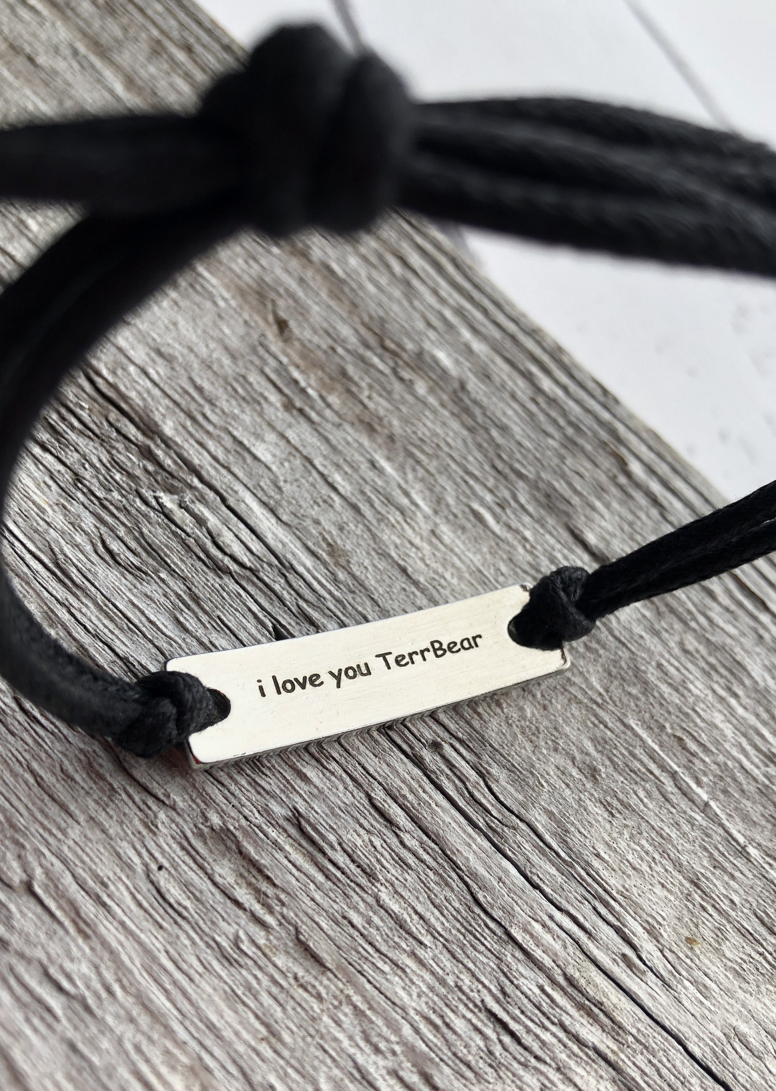 Engraved Relationship Bracelet Date Bracelet Custom Etsy