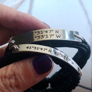 Custom Matching BRACELET for Couples, Long Distance jewelry gifts, Relationship Bracelets, matching bracelets for boyfriend and girlfriend