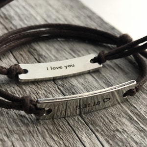 Custom Anniversary Bracelets, Couple bracelets, Couples date bracelet, relationship bracelet, Couples bracelet, custom bracelets anniversary