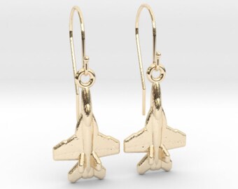 FA18 Earrings French Hook Hornet Earrings FA-18