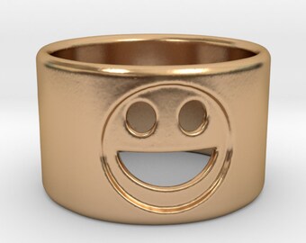 3 Emoji Mood Ring Emoji Ring Emoji Jewelry Emoticon Emoji Birthday