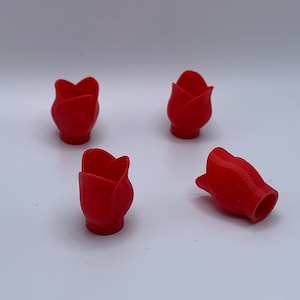 Tulip Tire Valve Stem Caps that fit typical tire valves