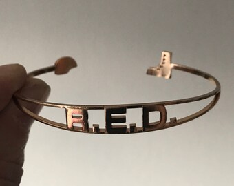 RED Friday Bracelet R.E.D. Remember Everyone Deployed Friday We Wear RED Military Gifts Army WIfe Marine Mom Army Mom Army Girlfriend