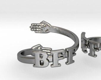 Best Friend Hug Ring best friend rings friendship ring friendship rings best friend gift BFF gifts Best Friend jewlery BFF Rings bff ring