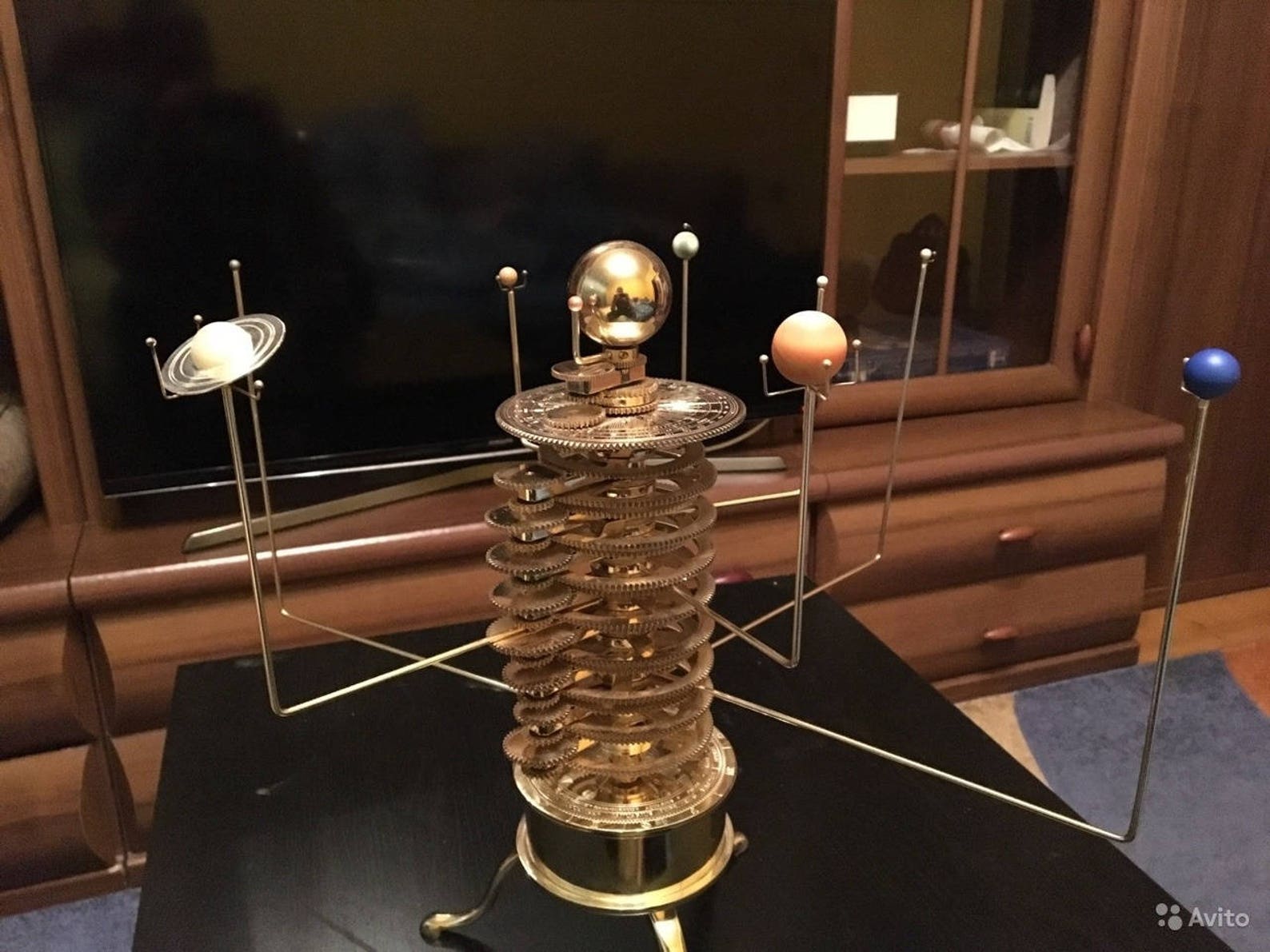 Model Solar System orrery by eaglemoss Etsy