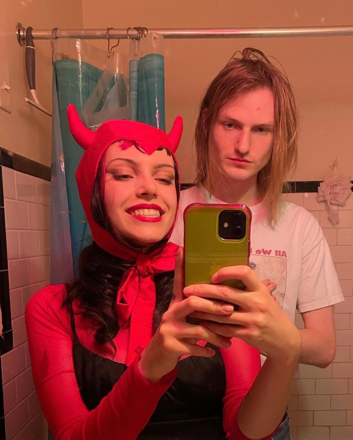 Devil Bonnet (red Satin) - Etsy