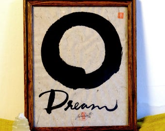 Calligraphie Zen ENSO rêve