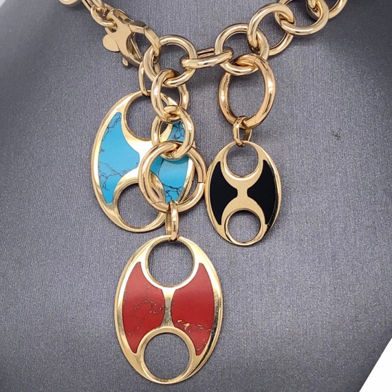 Charms de incrustaciones oro italiano de 14 - España