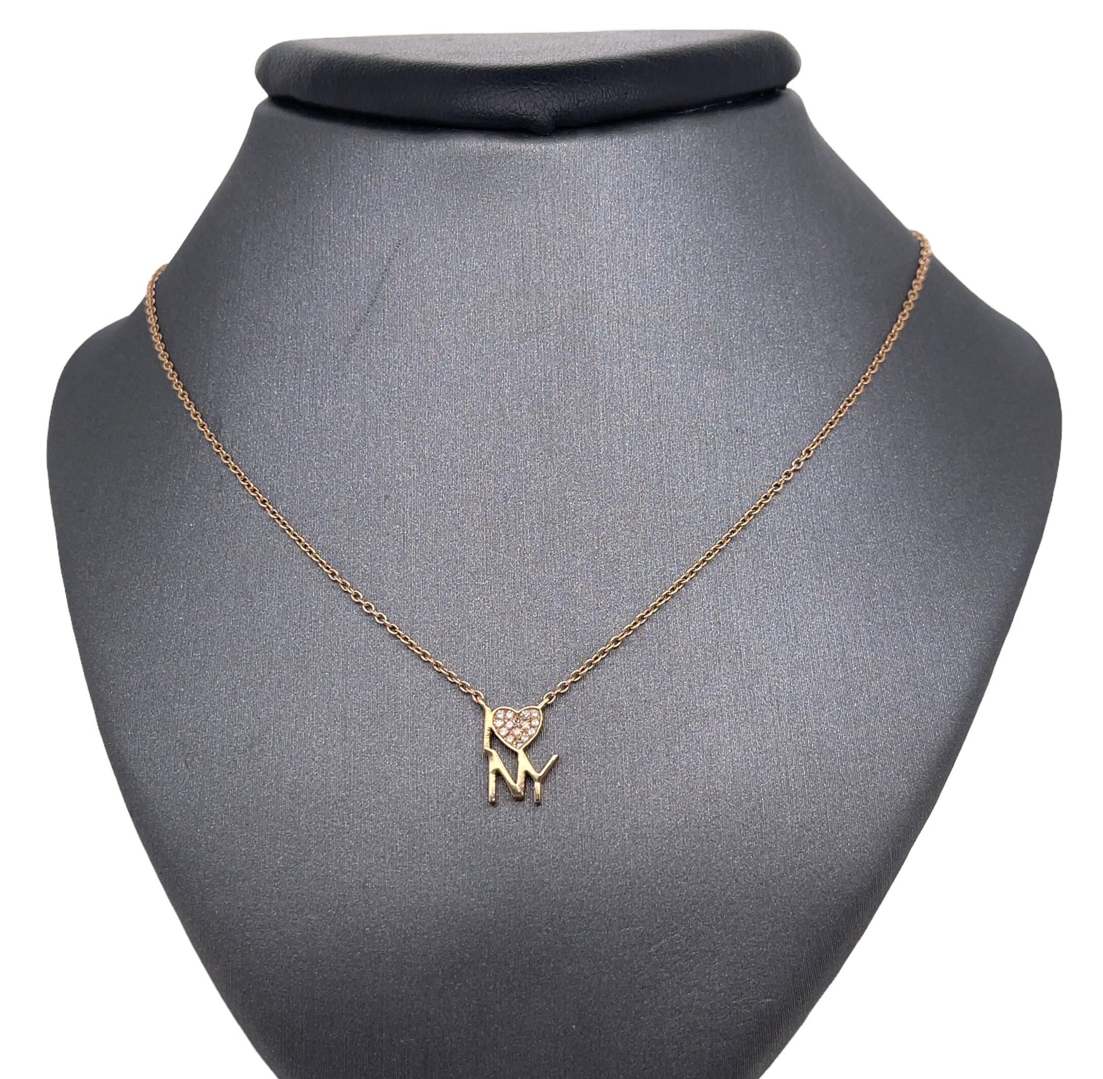 14k I♡NY ネックレス ポーカーズ あつむ