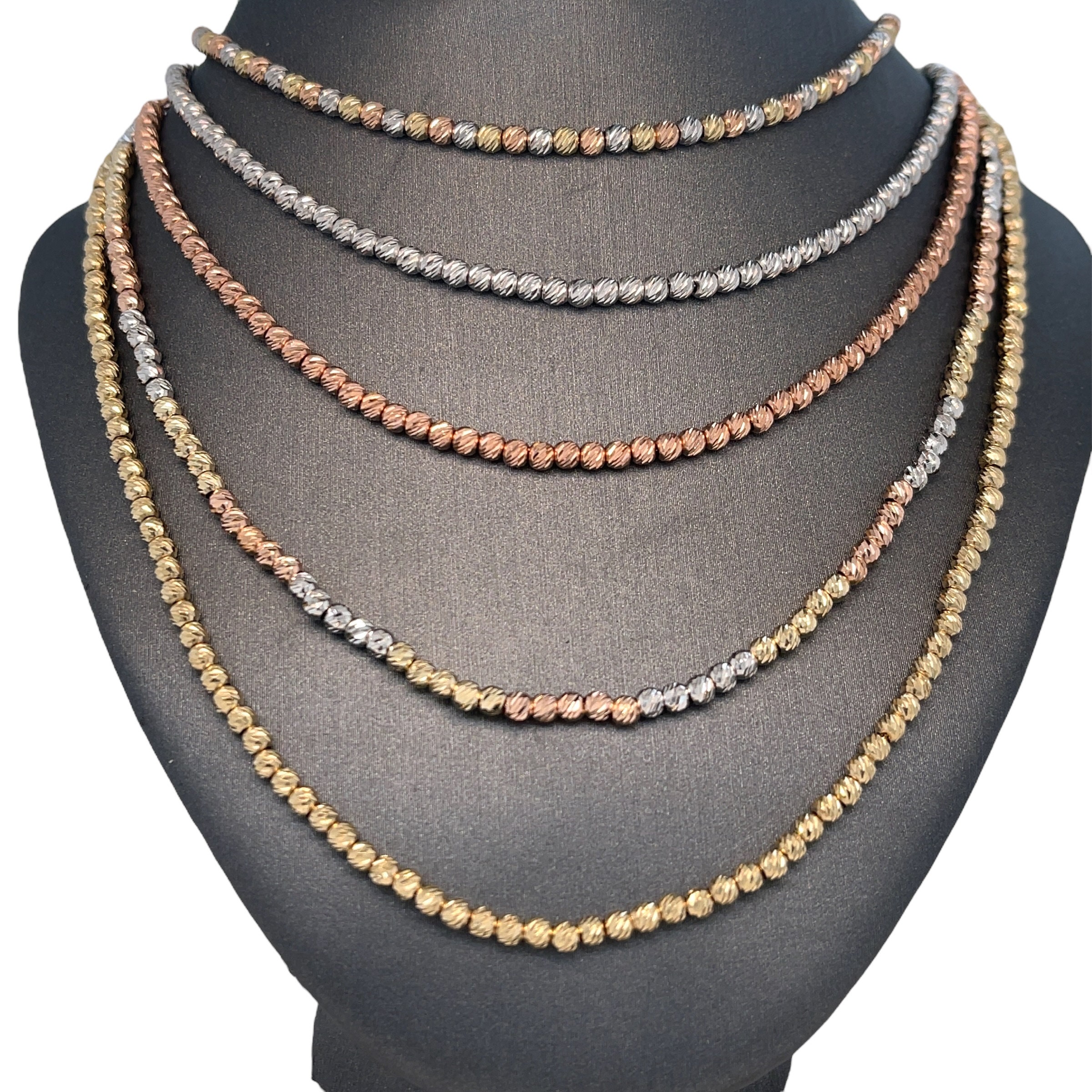 2-10mm 14kt Yellow Gold Graduated Bead Necklace | Ross-Simons