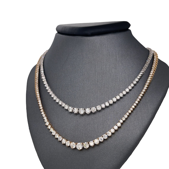14k 2024 tennis chain
