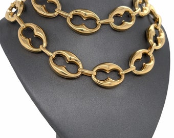 Big gucci link chains best sale