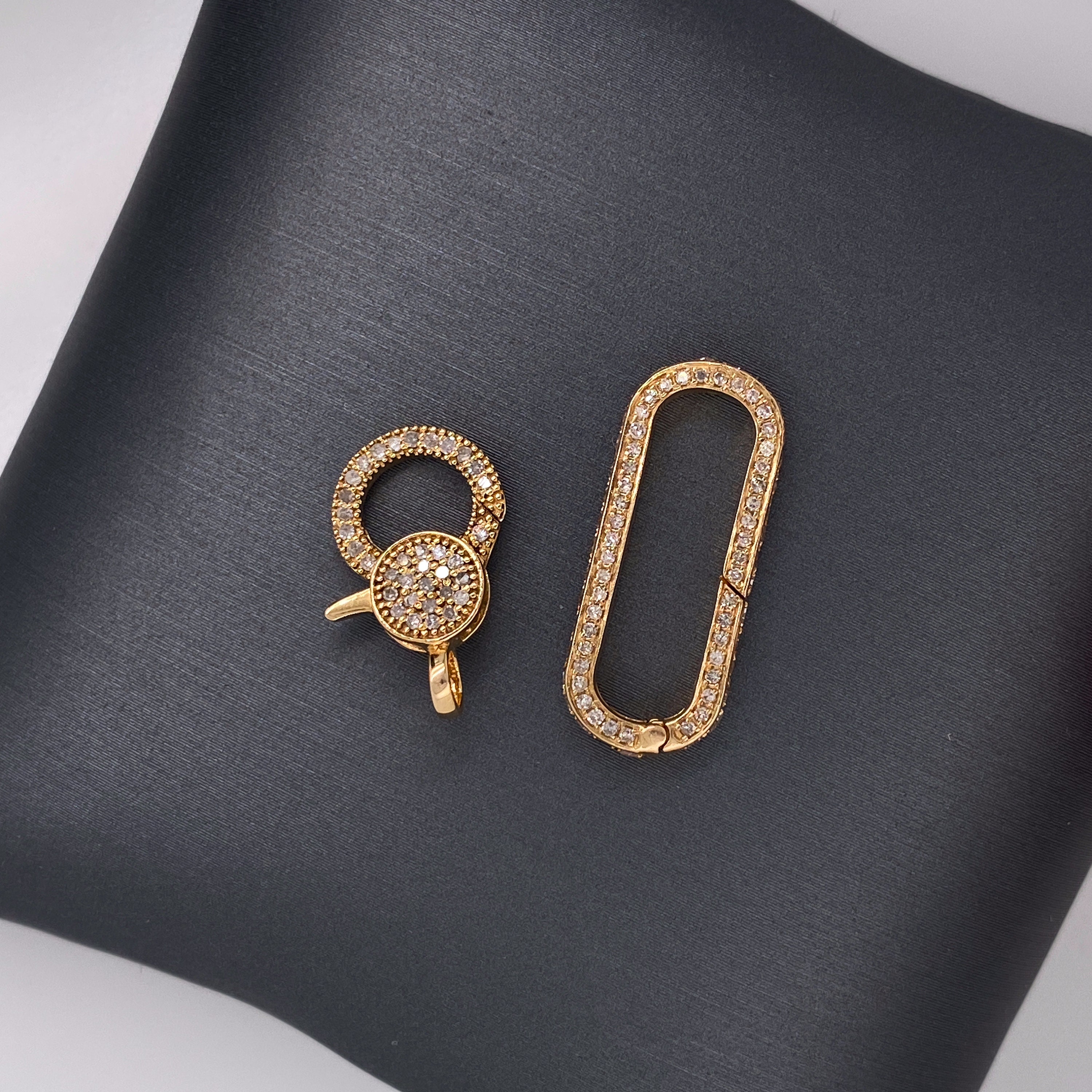 14 K Yellow Gold Connector For Chains 14 K Gold Connector Etsy