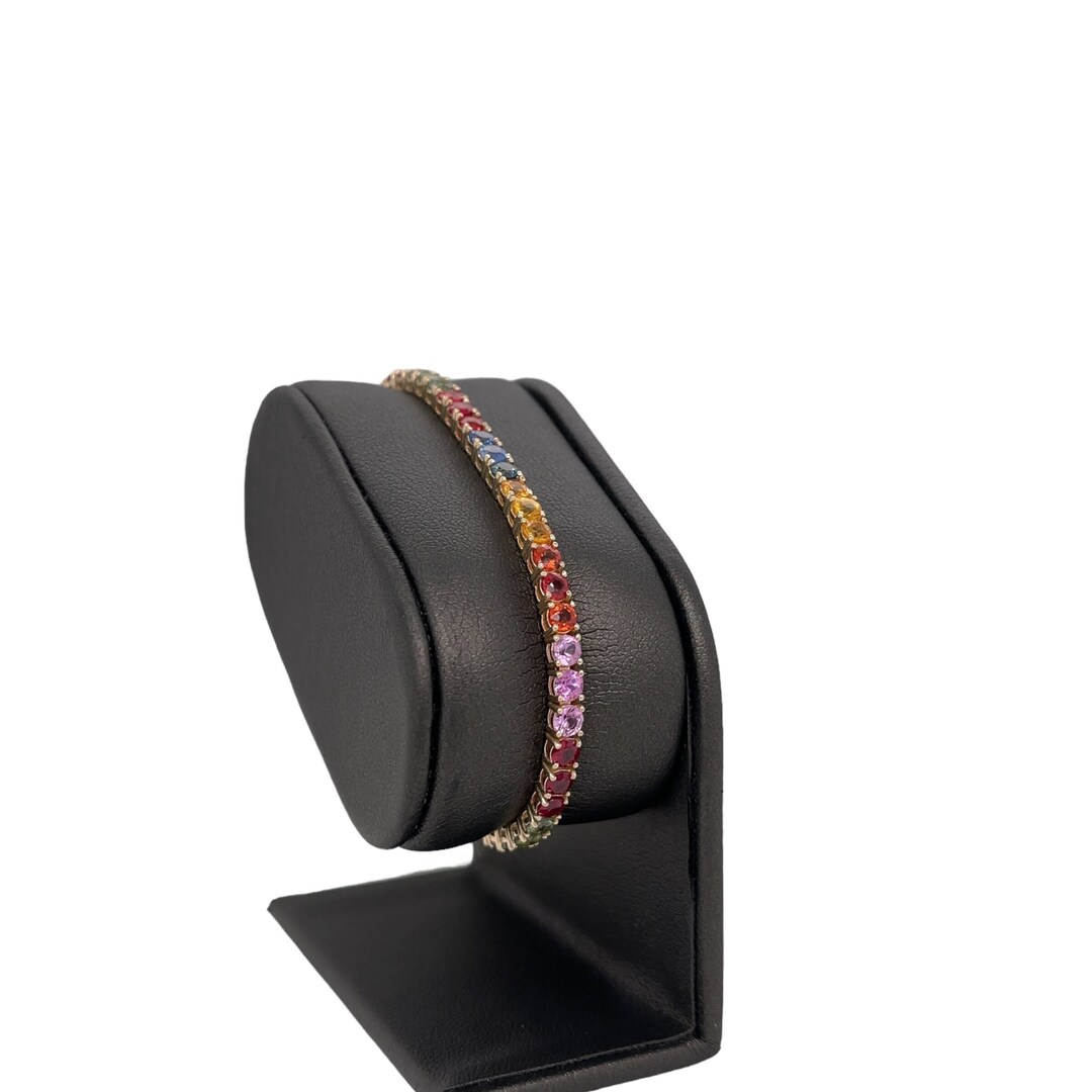 14K Sold Yellow Gold Lionheart™ Signature Ruby and Multi Etsy