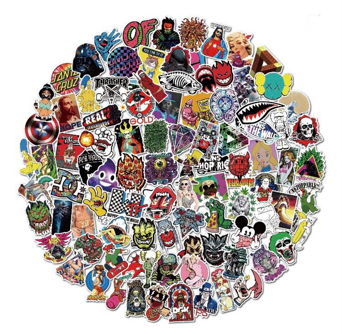 Sticker bomb pack sticker Bomb stickers sticker bombing Etsy