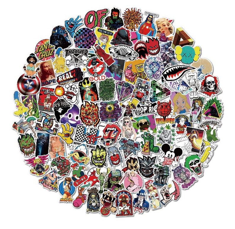 Sticker bomb pack sticker Bomb stickers sticker bombing Etsy