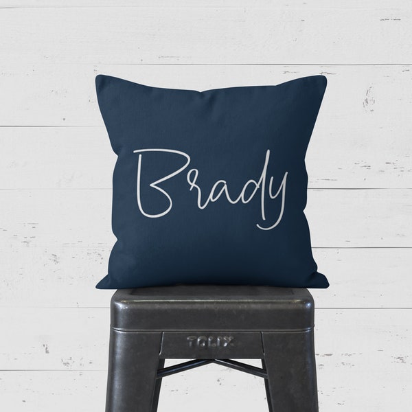 Navy Blue Pillows - Etsy