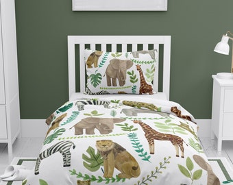 boys jungle bedding