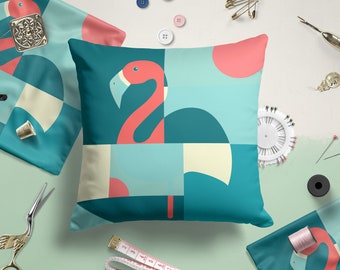 abstract flamingo pillow cover outdoor patio decorative cushion covers for furniture - Patio Cushion Covers abstract flamingo pillow cover outdoor patio decorative cushion covers for furniture - Patio Cushion Covers