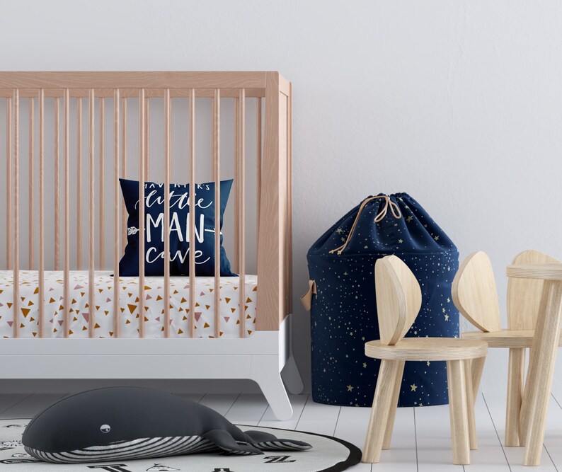 little man cave nursery bedding