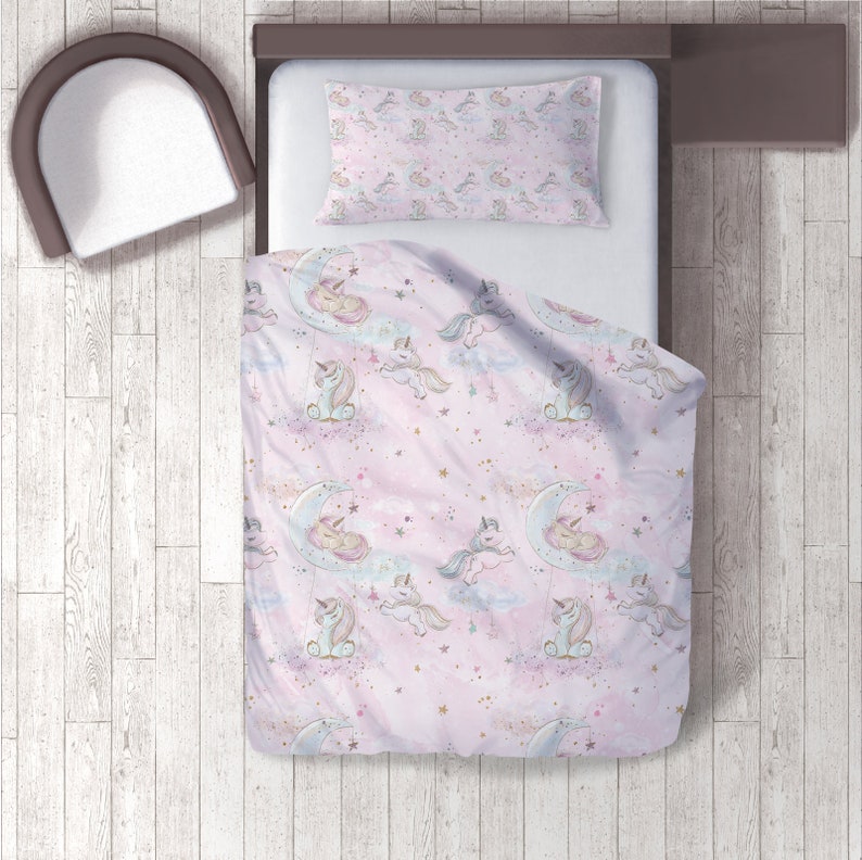 unicorn girls bed
