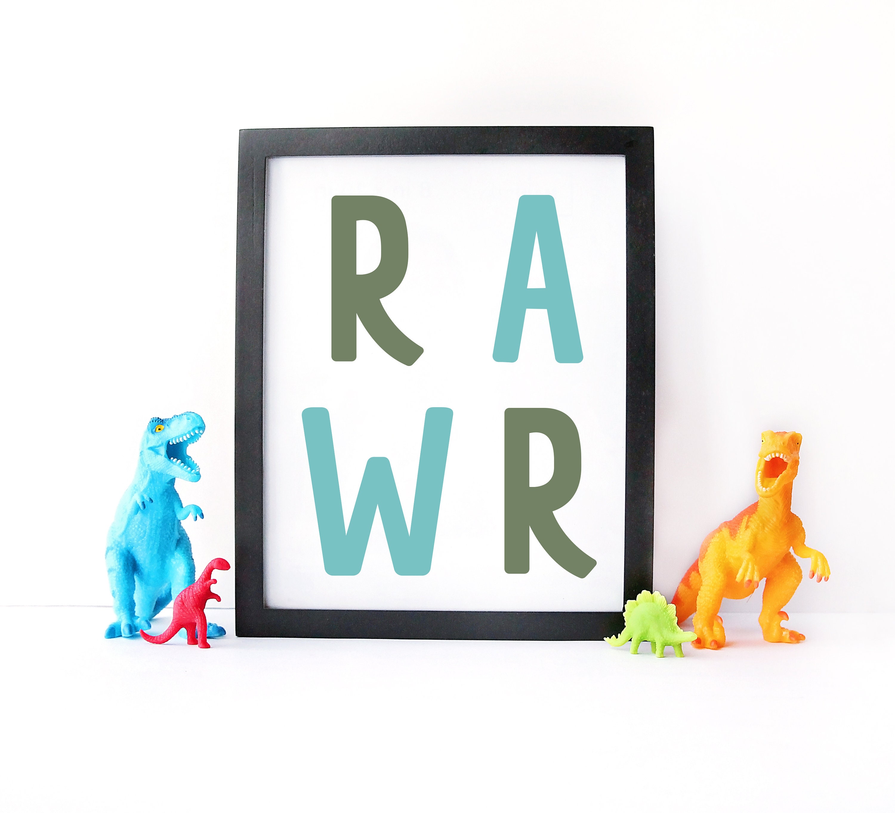 Dinosaur Nursery Dinosaur Wall Art Dinosaur Decor Dinosaur - Etsy