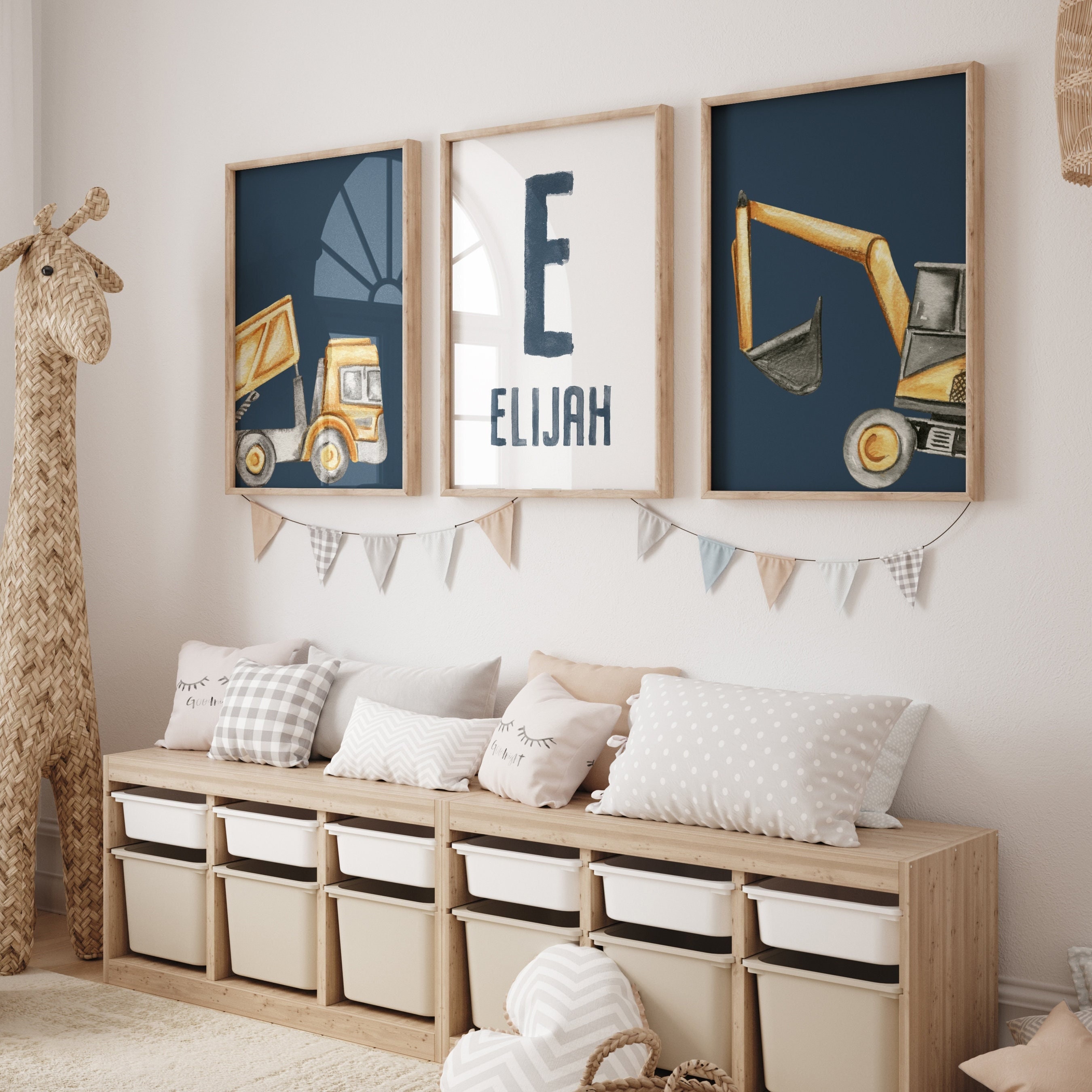 Construction Curtains For Boys Bedroom Boys Curtains For