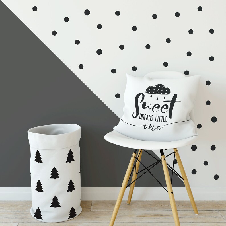 monochrome nursery decor