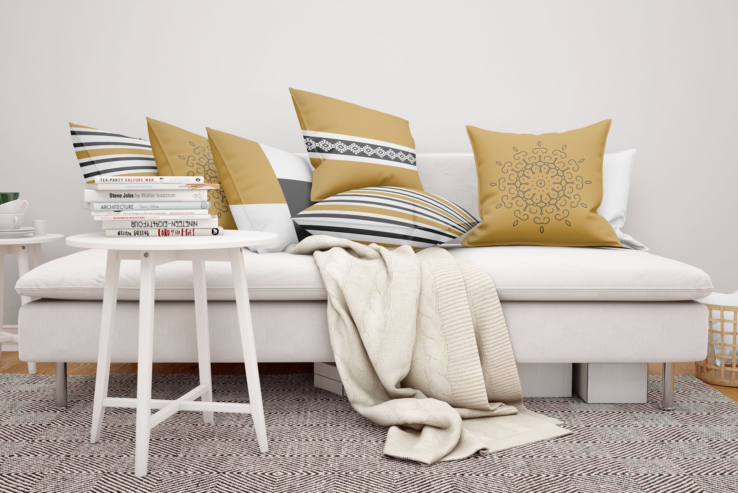 Gold Pillow Covers Living Room Decor Decorative Throw Etsy