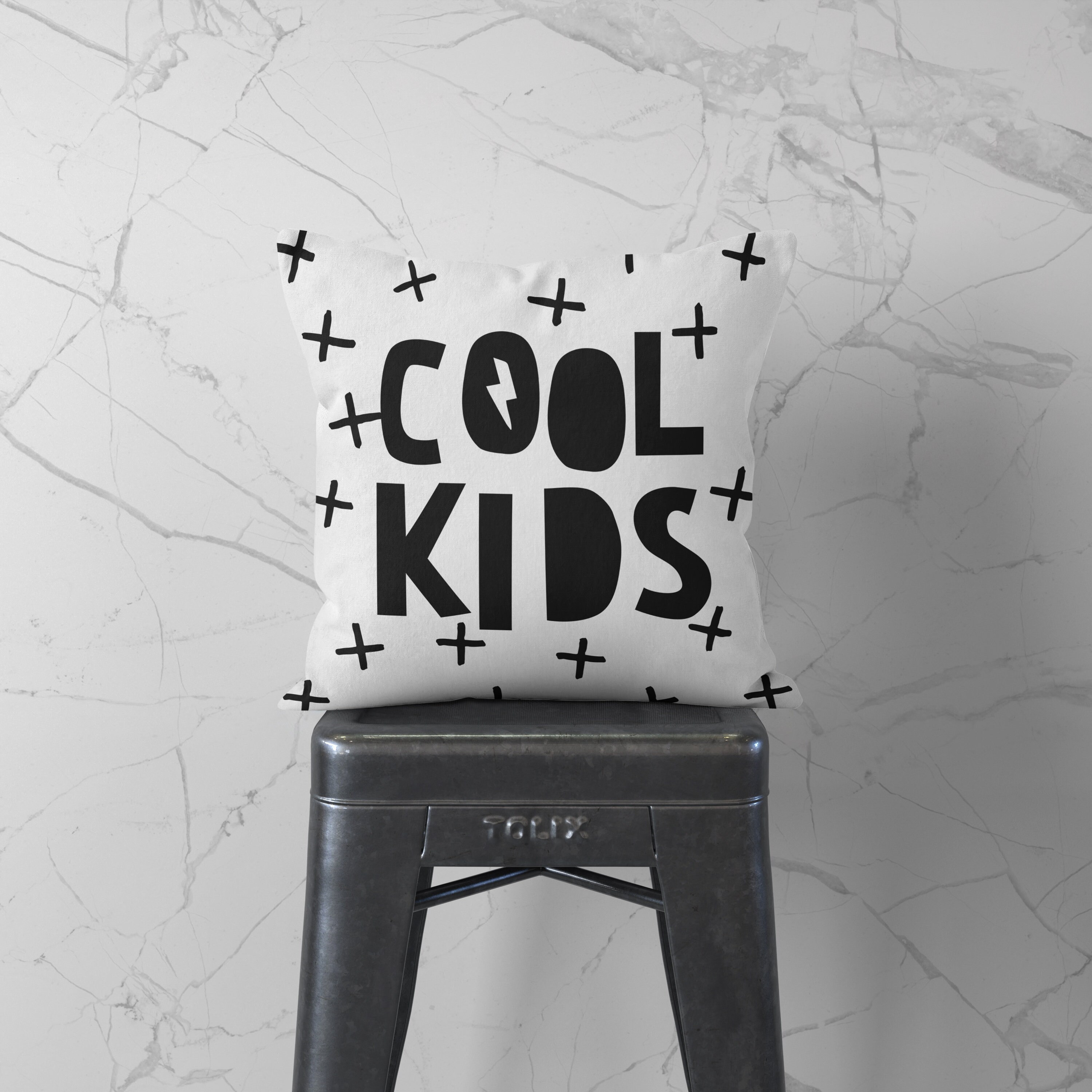 Cubierta de almohada de la sala de juegos niños frescos | Etsy