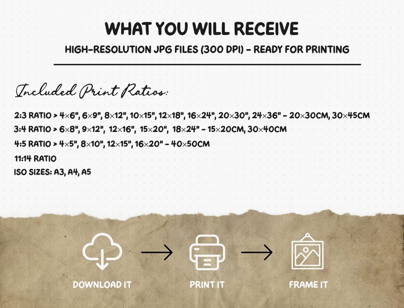 Rock 'N' Roll Nursery Decor: Oatmeal & Gray Music Prints (Digital Download) image 10