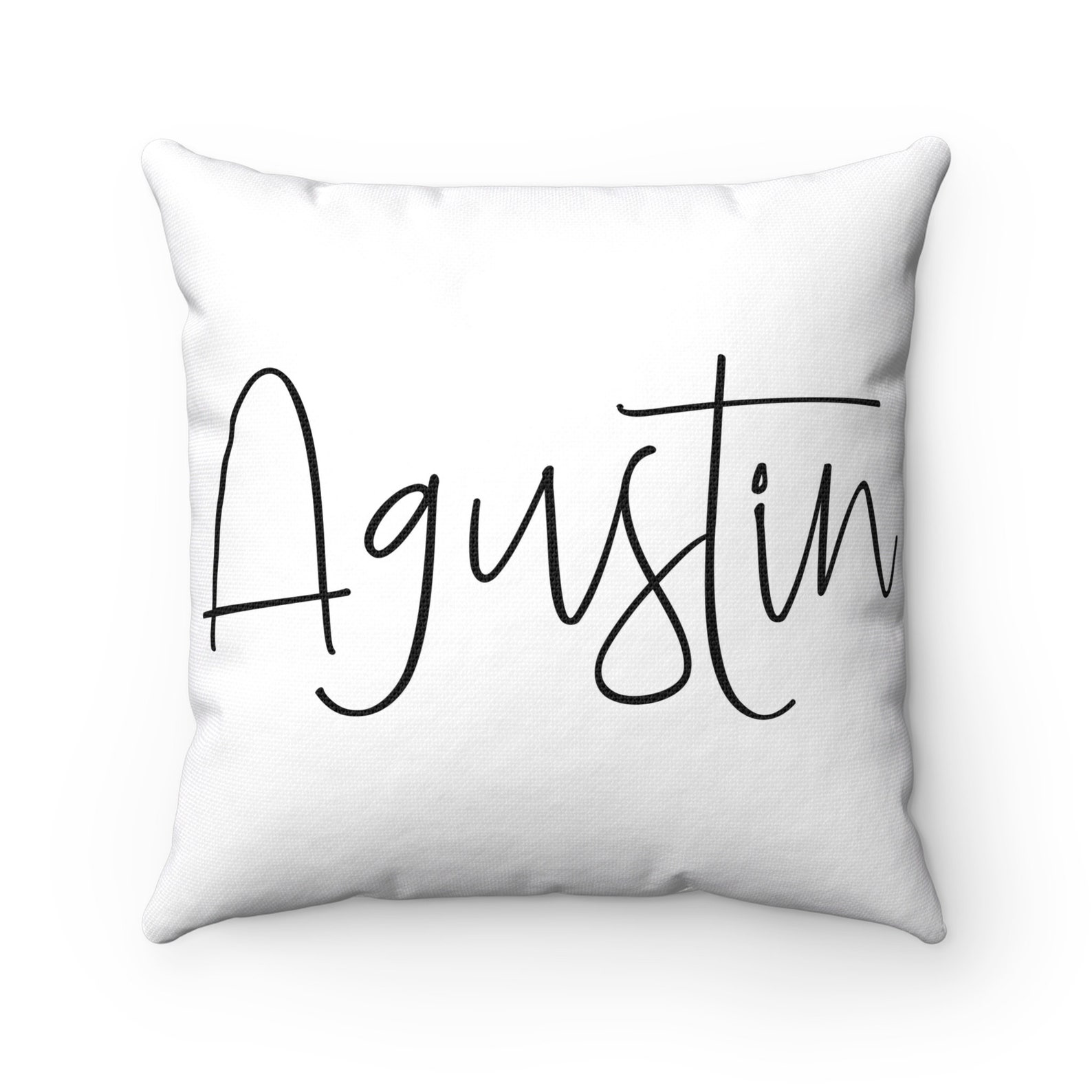 Custom Name Crib Pillow Cover Personalized Baby Boy Gifts Etsy