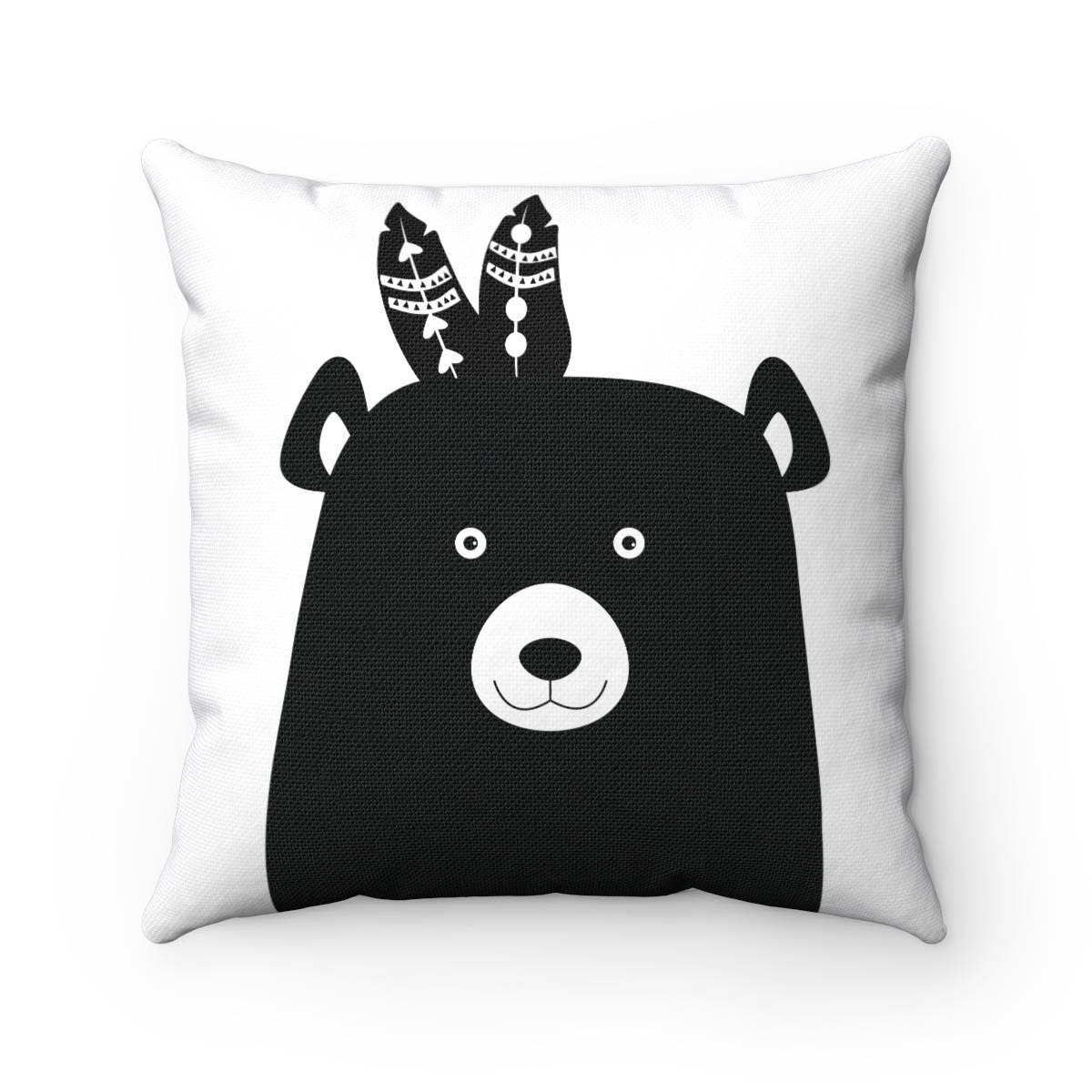 Black Bear Decor Nursery Boy Decor Bear Nursery Decor Etsy