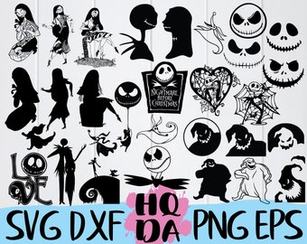 Free Free 202 Nightmare Before Christmas Family Svg SVG PNG EPS DXF File