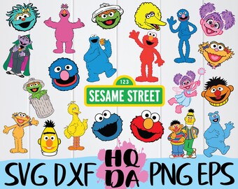 Download Sesame street svg | Etsy